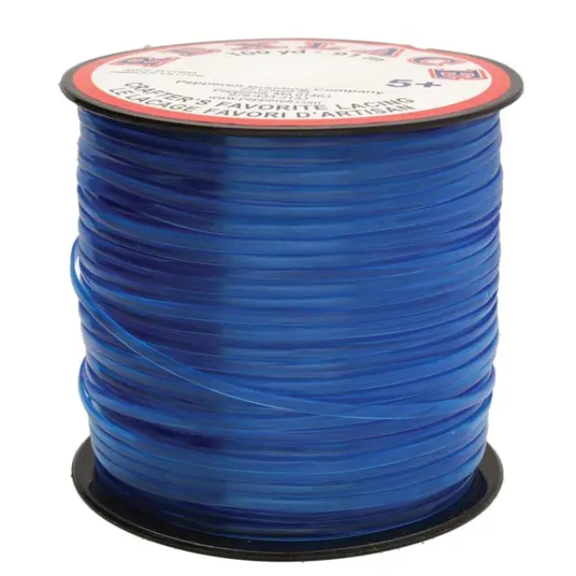 Κορδόνι Νάυλον Pepperell Rexlace Britelace 2.35x0.76mm - Clear Blue - 91m