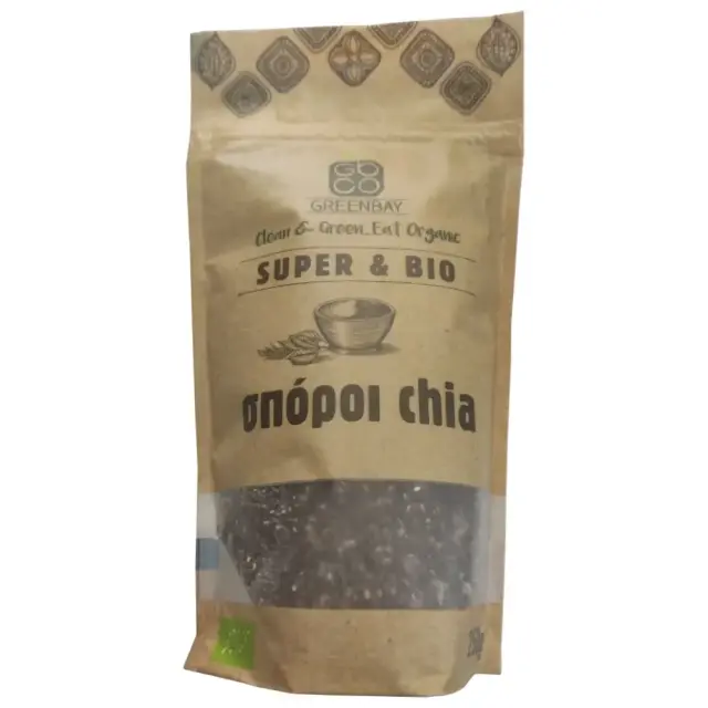 Βιολογικοί Σπόροι Chia 250gr - Greenbay