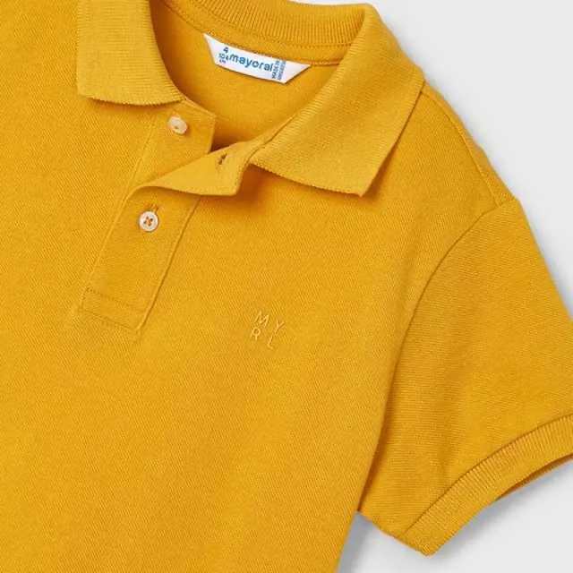 Mini 2 έως 10 ετών Πόλο Better Cotton ώχρα 2