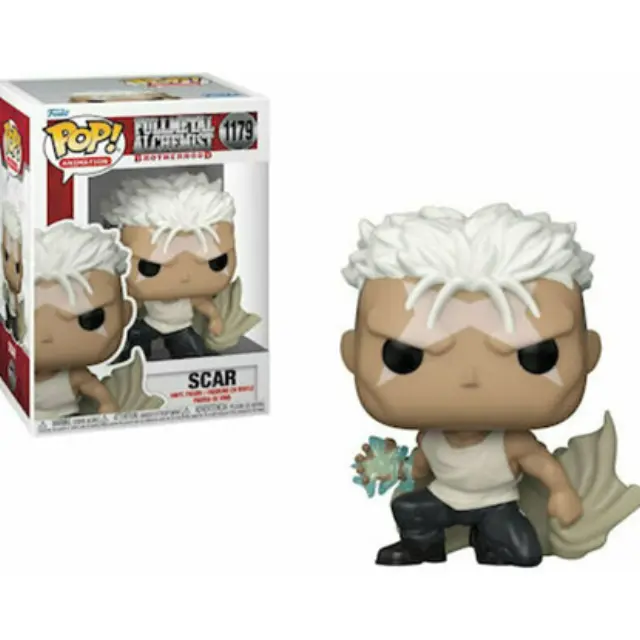 Funko Pop! Animation: Fullmetal Alchemist Brotherhood - Scar #1179 Vinyl Figure