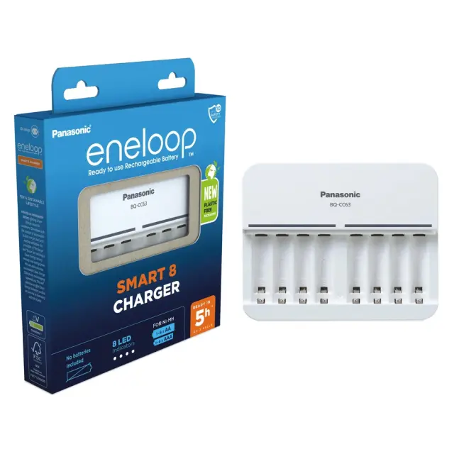 Panasonic Eneloop BQ-CC63 EKO Rechargeable battery charger Ni-MH (PAN19644) PANASONIC BATTERY 2