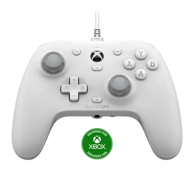 GameSir - GameSir G7 HE Multiplatform Gamepad - White - Xbox Series X