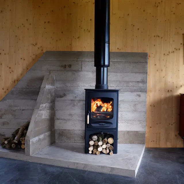 Charnwood C-Six Σόμπα Ξύλου - Almond