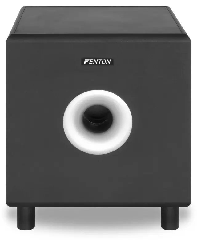 FENTON SHFS08B BLACK ΕΝΕΡΓΟ SUBWOOFER 8" 2