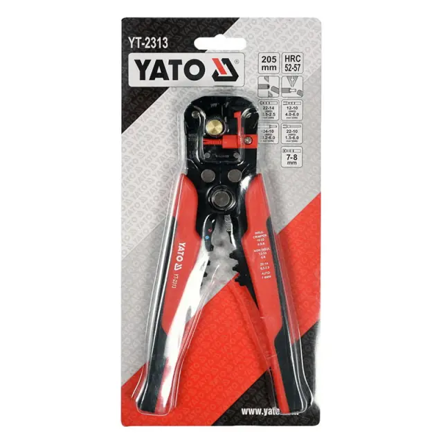 Yato Απογυμνωτής-Πρέσα Καλωδίων YT-2313 3