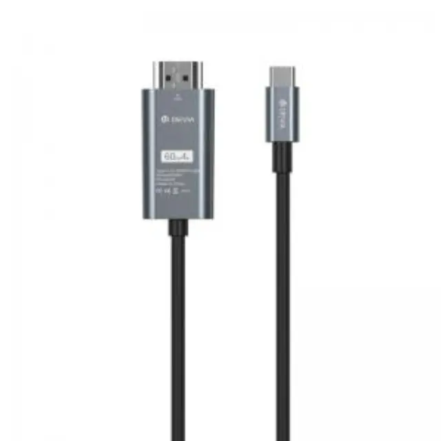 Καλώδιο HDMI σε USB C Devia EC084 (Updated) 2m Storm Μαύρο N67018 2