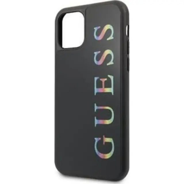 Guess Multicolor Glitter Cover Back Μαύρο (iPhone 11 Pro)