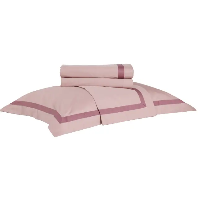 Σετ Σεντόνια 250x270 King Size Executive Das Home 1697 Nude Χωρίς Λάστιχο100% Βαμβακοσατέν 3