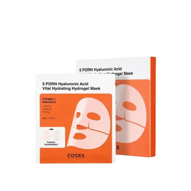 Cosrx 5 PDRN Hyaluronic Acid Vital Hydrating Hydrogel Mask Ενυδατική Κρέμα Προσώπου με Υαλουρονικό Οξύ, 1τμχ