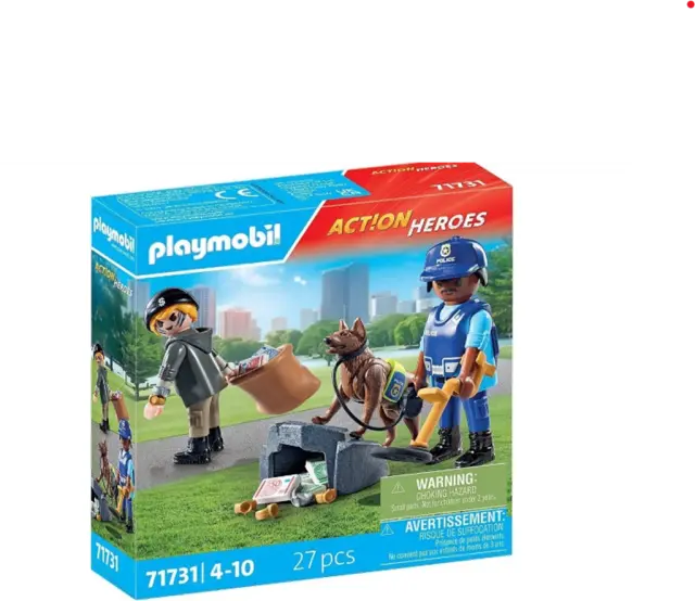 Playmobil Action Heroes Αστυνομική Έρευνα Κλοπιμαίων / 71731 (Playmobil)