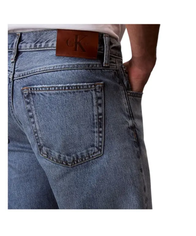 Calvin Klein – Ανδρικό Jeans Andrew 90s Straight LV04RF725G-WE9 Μπλε 2