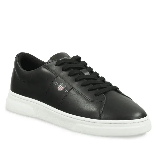 Ανδρικά Δερμάτινα Sneakers Gant Joree 29631688 G00 Μαύρα Μαύρο - 43 2
