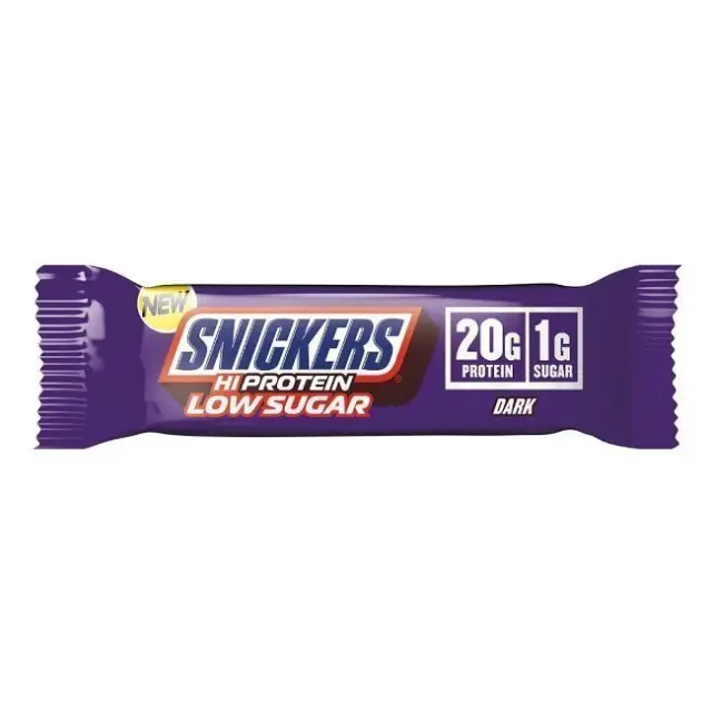 Snickers HI Protein Bar Μπάρα Υψηλής Πρωτεΐνης Μαύρη Σοκολάτα 57gr