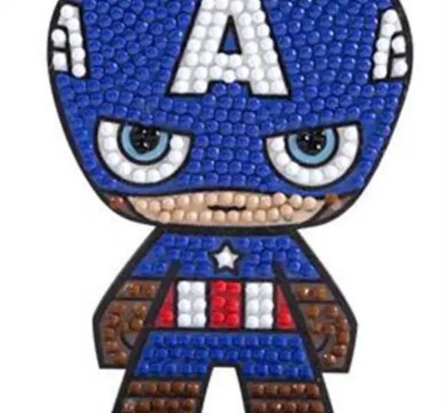Craft Buddy Φιγούρα Crystal Art Captain America
