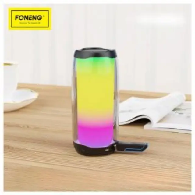 Φορητό Ηχείο Bluetooth Foneng BL15 Full Screen Colorful TWS BT 5.0 EDR 4000mAh 8W Μαύρο N68716 3