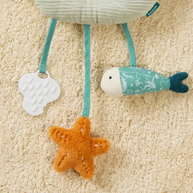 MINILAND ΚΡΕΜΑΣΤΟ ΠΑΙΧΝΙΔΙ ΦΑΛΑΙΝΑ - BABY SEA HANGING TOY 2