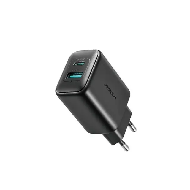 Joyroom Φορτιστής JR-TCF13 USB-C / USB-A 25W SFC / PPS / PD Black