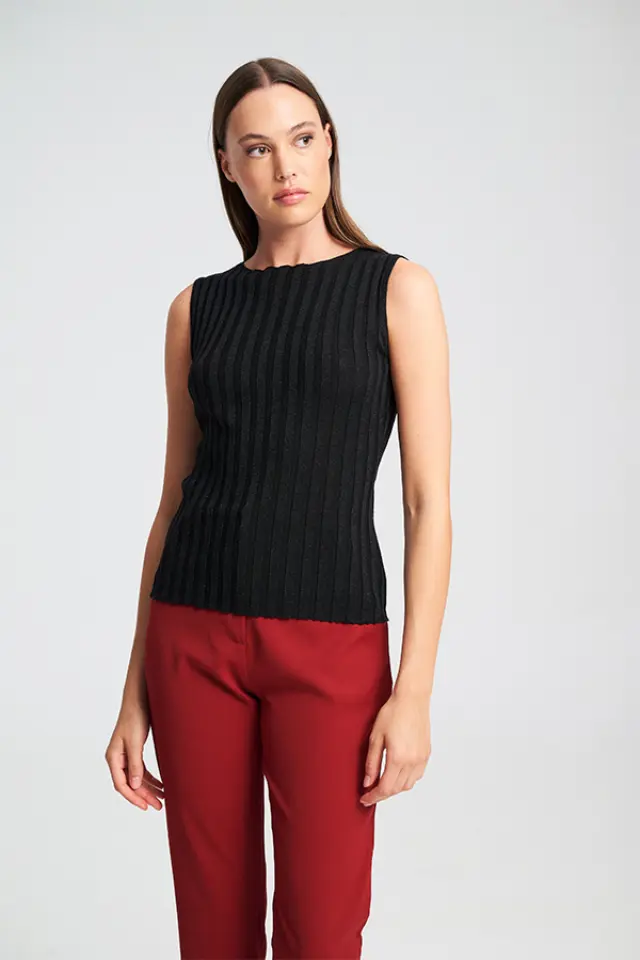 Πλεκτό Top με Λάμψη RUBI SWEATER - S