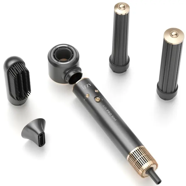 Izzy Multi Styler AIR PRO 5σε1 BLDC IZ-7220 Ηλεκτρική Βούρτσα με Αέρα για Ίσιωμα και Μπούκλες 1300W-max 1500W 224299