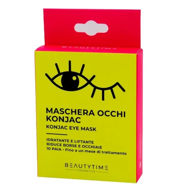 Ενυδατική Μάσκα Ματιών - Beautytime Konjac Moisturizing And Lifting Eye Mask - 10 Ζεύγη 2