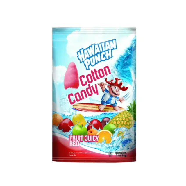 Hawaiian Punch Cotton Candy Fruit Juicy Red 88gr