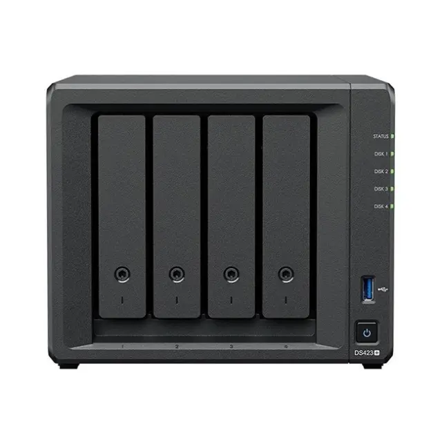 Synology DiskStation DS423 NAS Tower με 4 θέσεις για HDD/SSD και 2 θύρες Ethernet