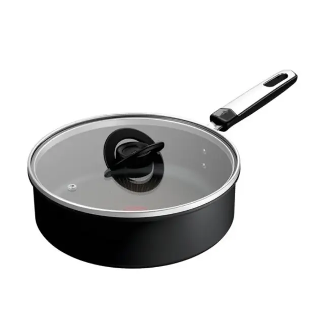 Tefal Excellence Τηγάνι Με Καπάκι από Αλουμίνιο με Αντικολλητική Επίστρωση 24cm G32032
