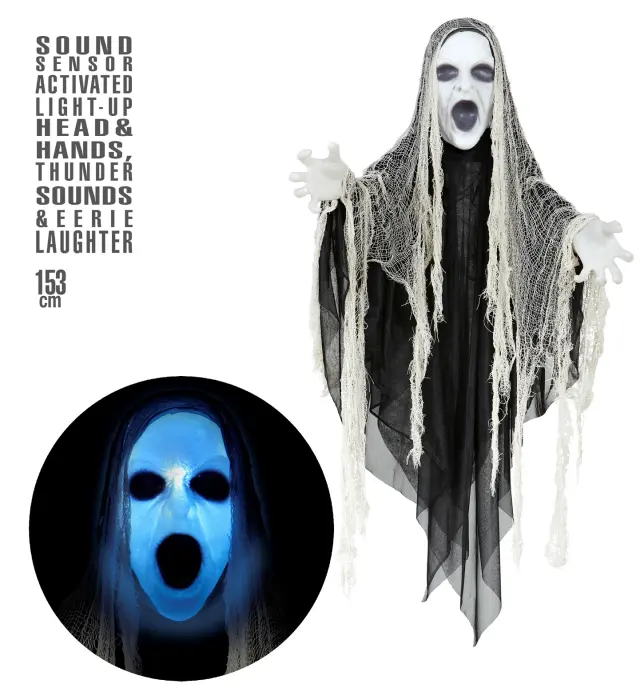 Αποκριάτικο Διακοσμητικό Sinister Reaper 153εκ (Widmann) (W-01400)