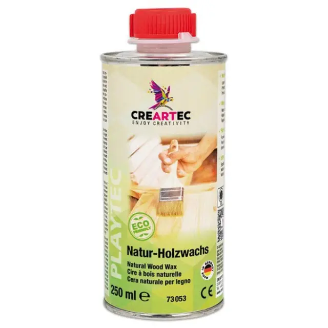 Creartec Φυσικό Κερί για Ξύλο - 250ml