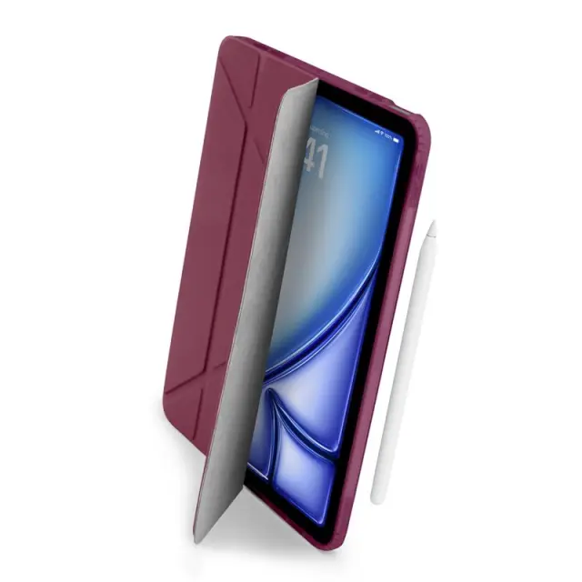 Pipetto Origami No1 Original Case, burgundy - iPad (A16) / iPad (2022)