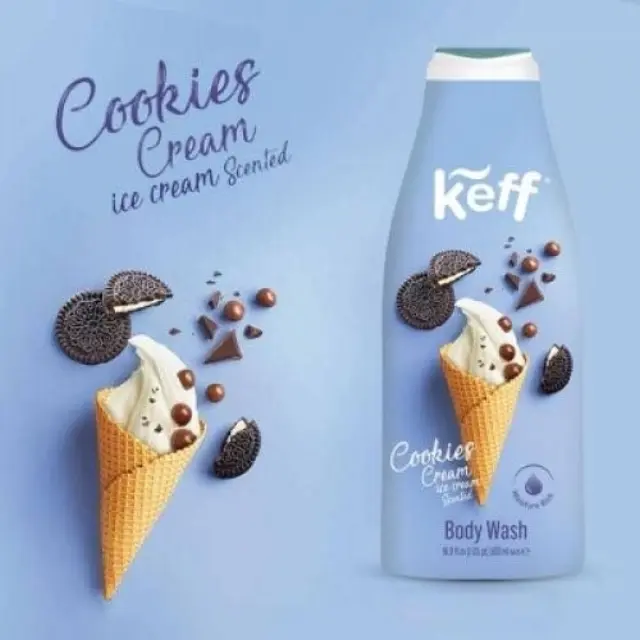 Keff αφρόλουτρο Cookies Cream 500ml 2