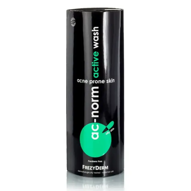 Frezyderm Ac-Norm Active Wash Άνυδρο Τζελ Καθαρισμού Προσώπου για Λιπαρό Δέρμα με τάση Ακμής, 50ml
