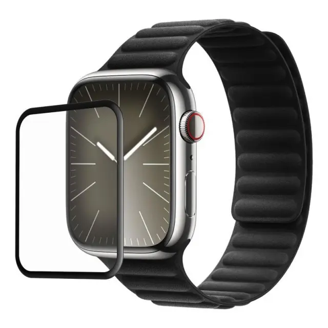 Tempered Glass Full Screen Curved Devia Watch 46mm με Βοηθητικό Εργαλείο Van Διάφανο N69949