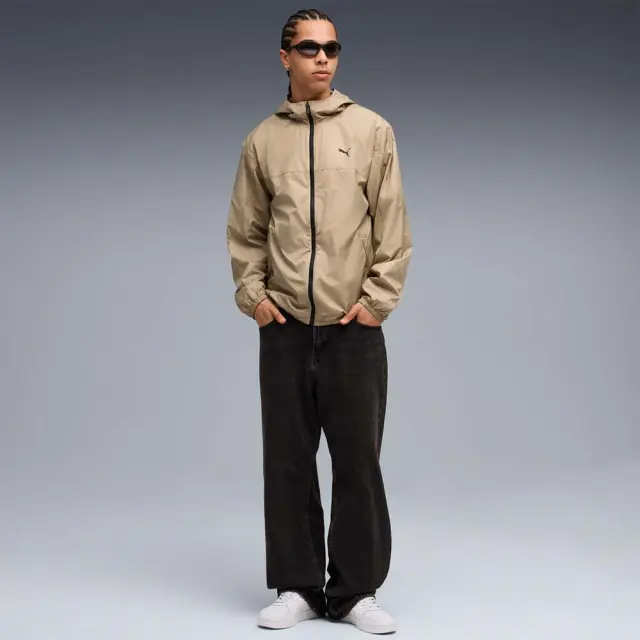 Puma Men's Essentials Regular Windbreaker Μπεζ 684625-55 (Puma) - XLarge 3