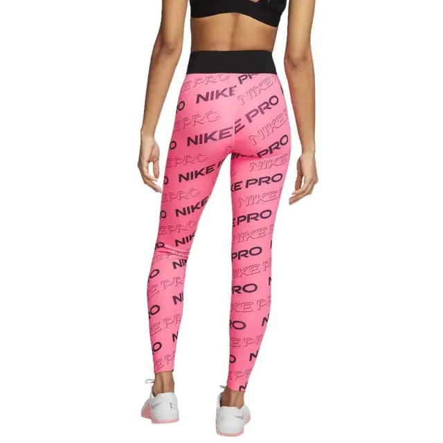 Nike Pro Printed Tight (CJ3584-679) - Φούξια - XS 2