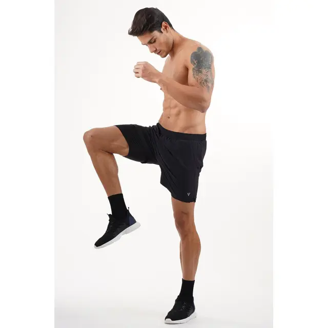 Magnetic North 2 in 1 Training Shorts (50019-Black) - Μαύρο - XL 3