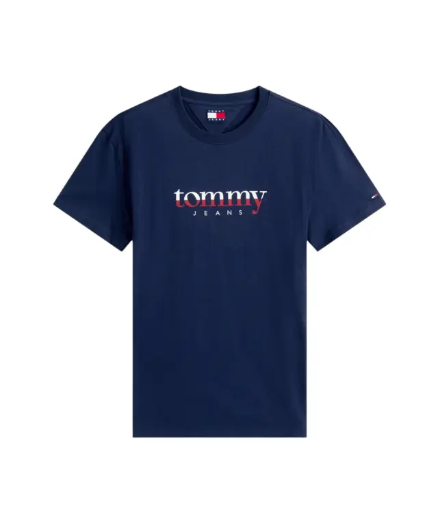 Tommy Hilfiger - Ανδρικό T-shirt Dna Tee Ext Regular Fit DM0DM21978-C1G Μπλε Σκούρο