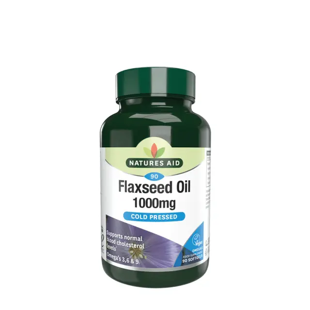 Natures Aid Flaxseed Oil 1000 mg