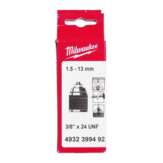 Milwaukee 4932399492 - Τσοκ Βιομηχανικό Fixtec Κλειδί 13mm 3/8''x24 2