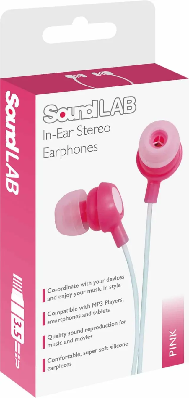 SOUNDLAB Bud Type Digital Stereo Earphones (G141CP) 2