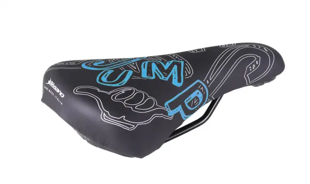 ΣΕΛΛΑ SELLE BASSANO JUMP 018 ΜΕ ΚΟΛΑΡΟ - ΜΑΥΡΟ-ΜΠΛΕ