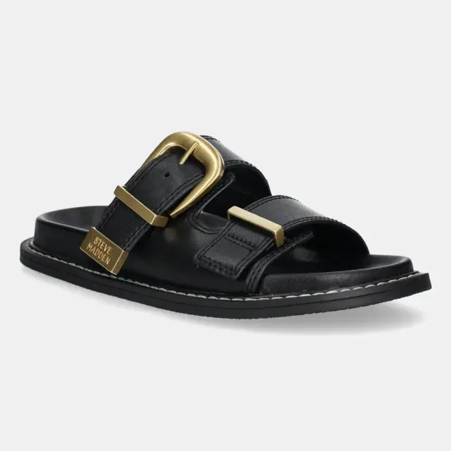 Γυναικεία Δερμάτινα Σανδάλια Steve Madden Arch-E SM19000133-03001-05O Μαύρα Μαύρο - 37 2