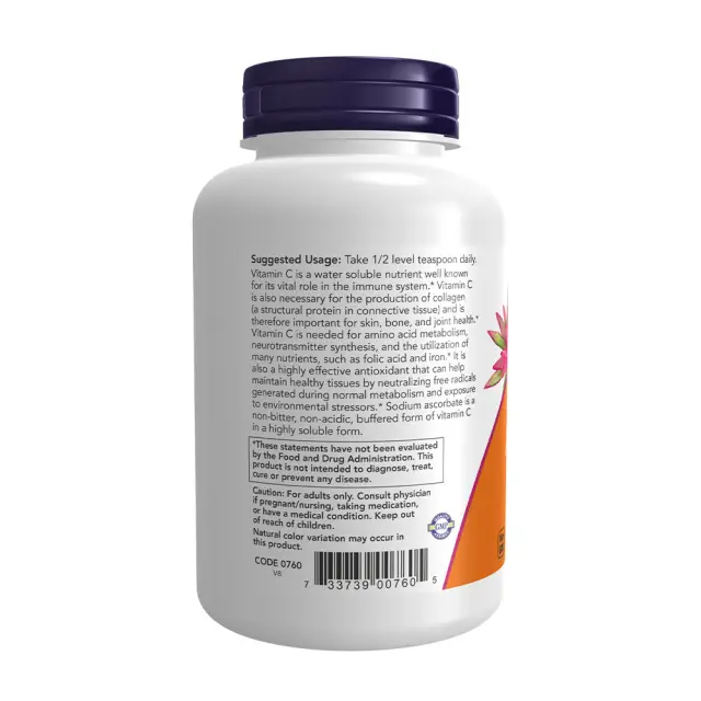 Now Foods Sodium Ascorbate Powder 3