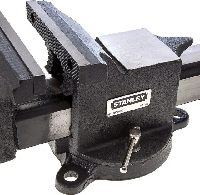 Stanley 1-83-068 - Μέγγενη Πάγκου Περιστρεφόμενη Maxsteel 150mm 2