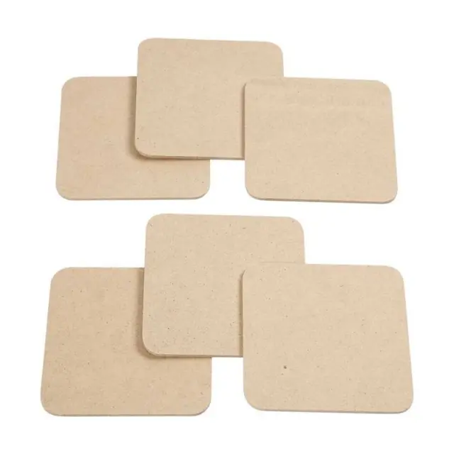Σουβέρ MDF 10x10 cm, 6 τεμ.