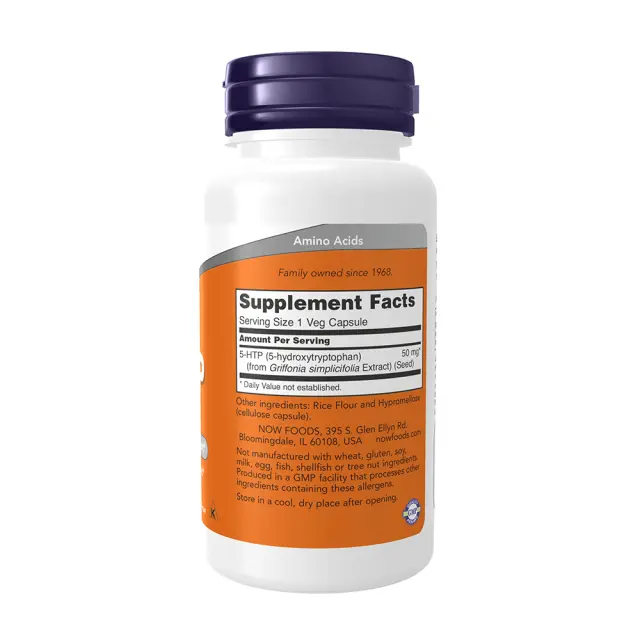 Now Foods 5 HTP 50 mg 2