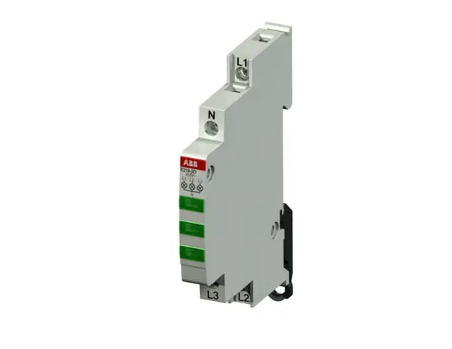 E219-3DIndicator Light,16 A,415 / 230 V AC,2LED,Green, MW:0.5