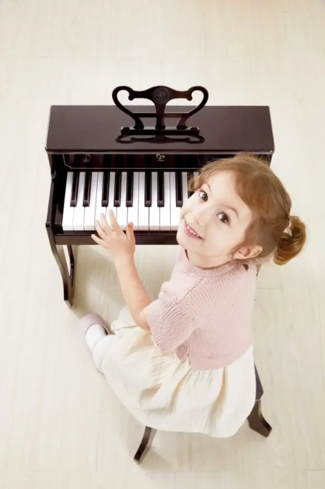 Hape Early Melodies Ξύλινο Πιάνο Upright With Sound 2