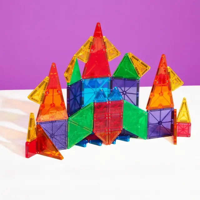 Magna-Tiles Μαγνητικά Πλακίδια Combo 46 Κομμάτια (3+ ετών) 244046 3