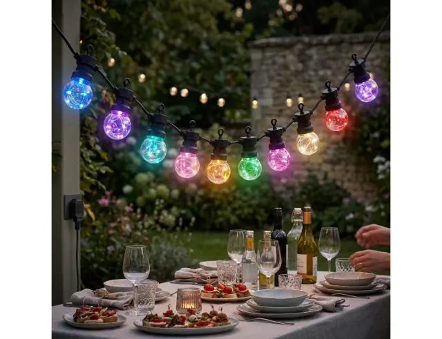 Διακοσμητικός Φωτισμός 10 LED , 7.5 Μέτρα - Πολύχρωμο LE2100100
